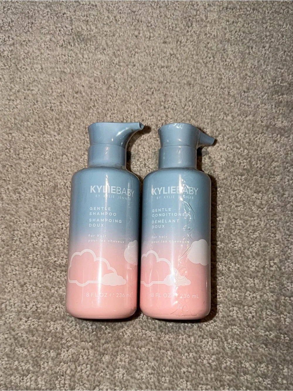 KYLIE Cosmetics Baby Gentle Hair Duo Shampoo and Conditioner